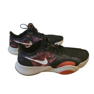 Nike SuperRep‎ Training Shoes - Black with Orange & Purple - Men's Size 10.5